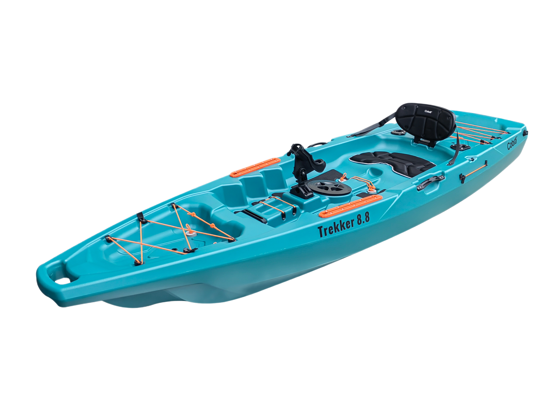 Cobra Trekker 8.8 in Mountain Green, three-quarter angle from the left