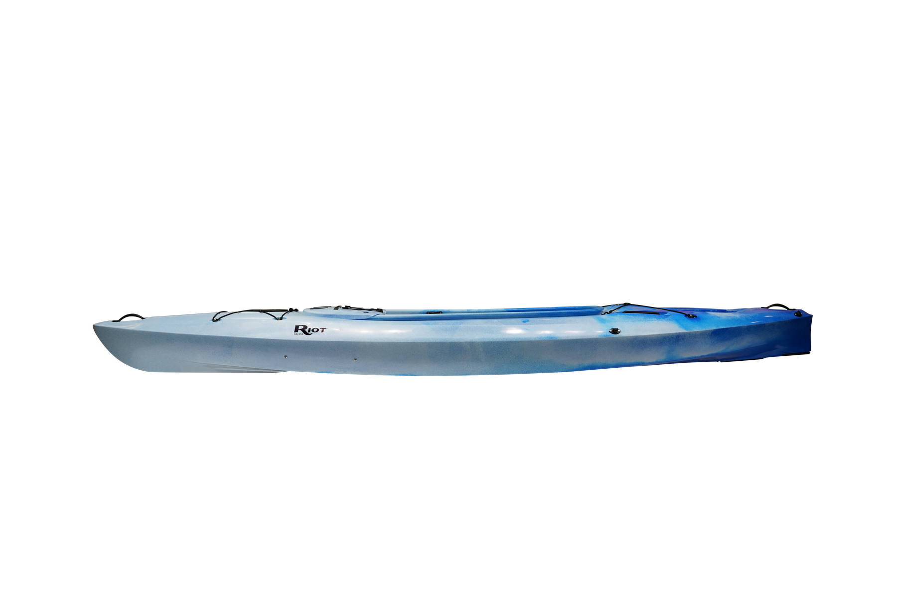Riot Bayside 12 LV in Sky, full side profile