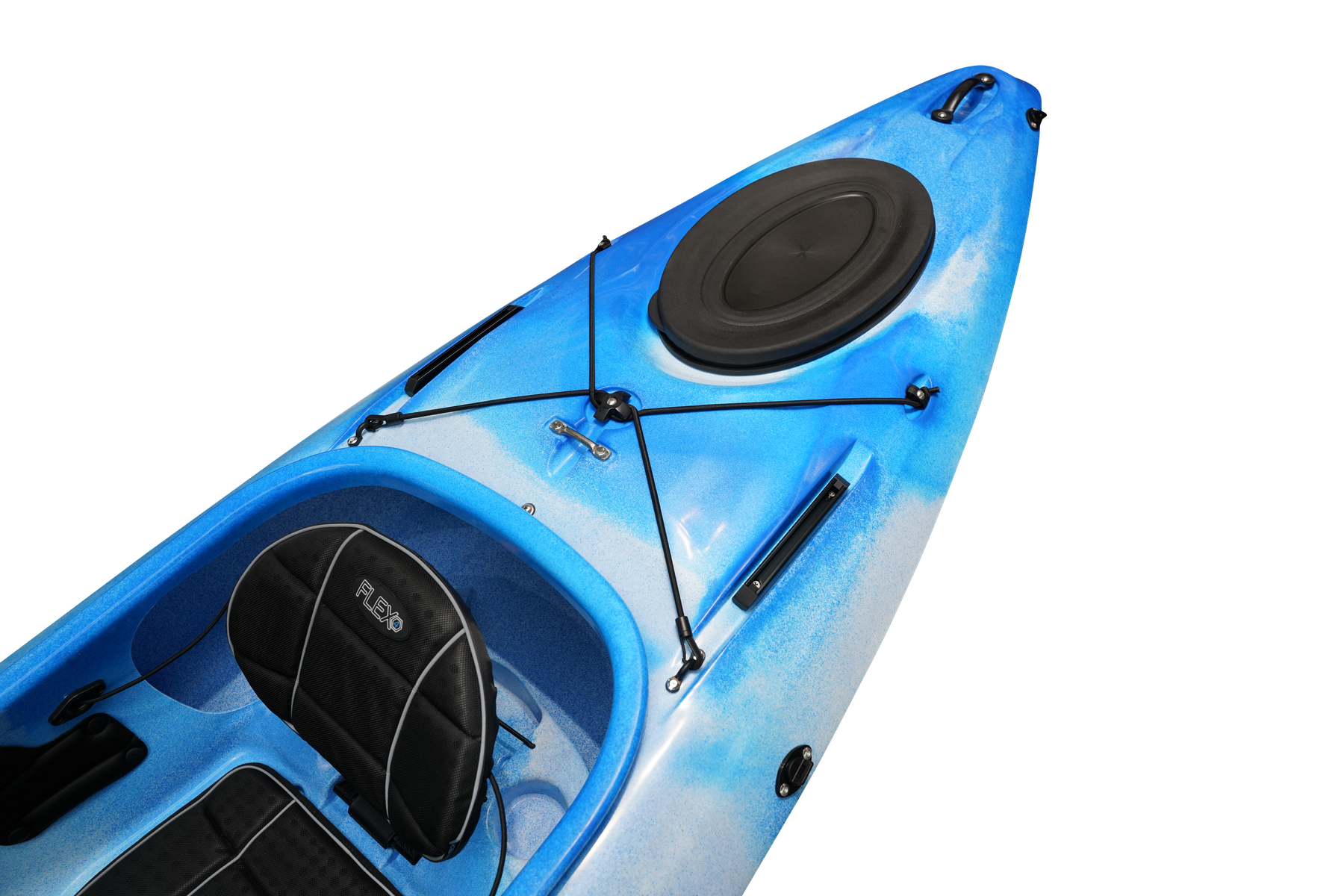 Rear of the Bayside 12 LV showing the sealed bulkhead and rubber dry hatch