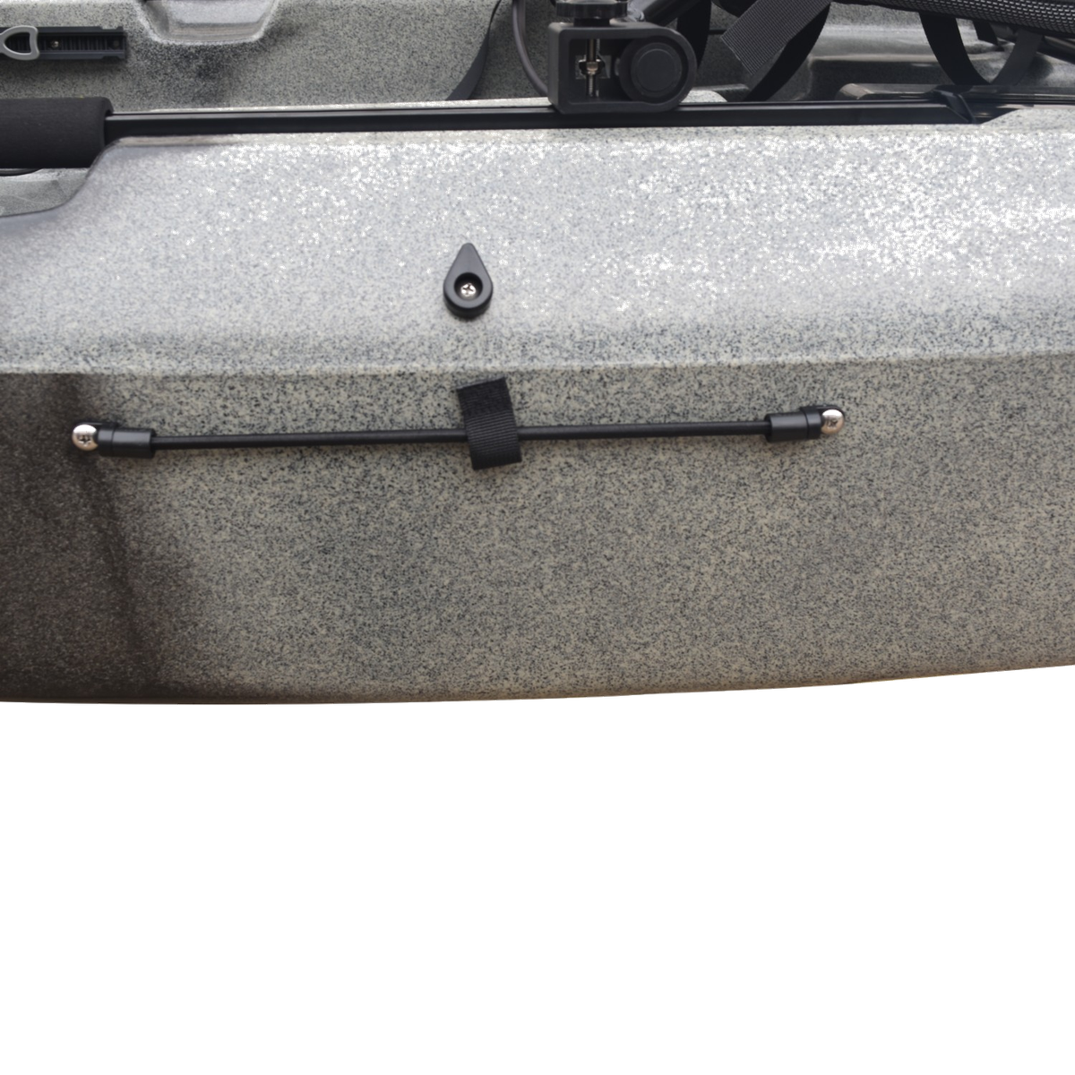 Side-deck paddle holder on the Mako 10.5