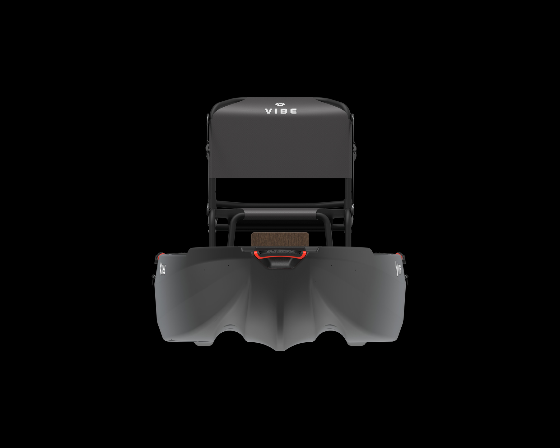 True W tunnel hull bottom view of Sea Ghost 105