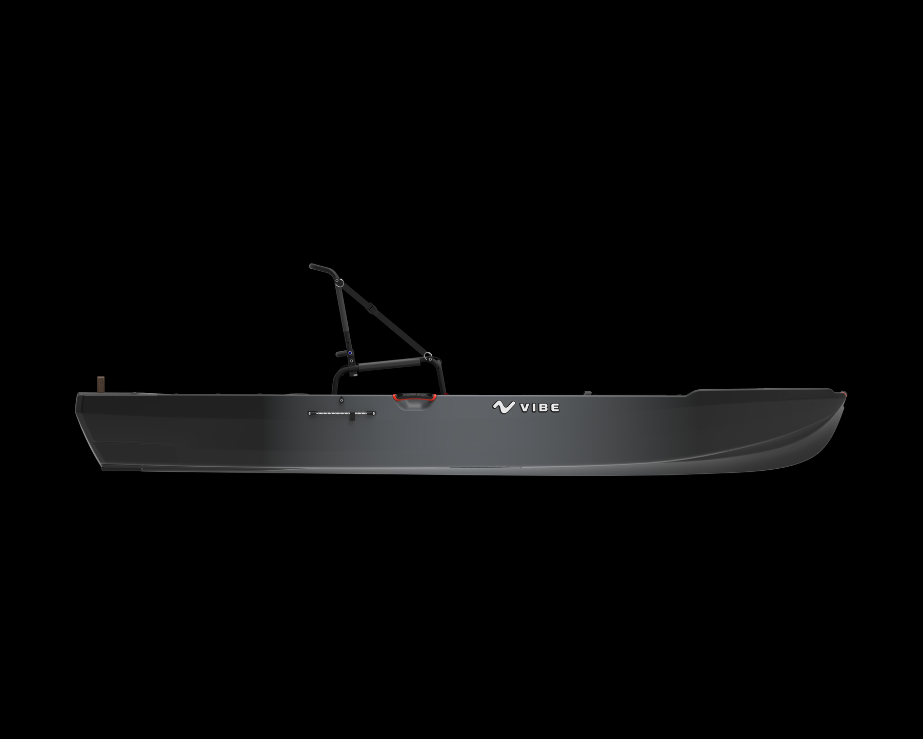 Vibe Sea Ghost 105 in Raven, full side profile