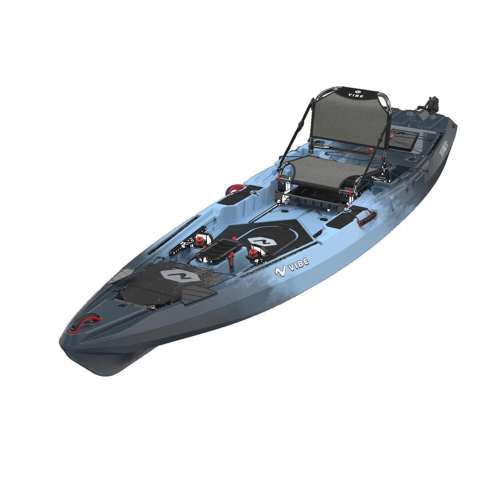 Vibe Shearwater 125 in Slate Blue, three-quarter angle